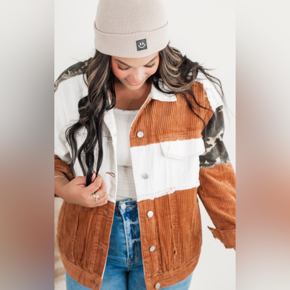 POL Forever It'll Stay With You Corduroy Jacket - Picture 2 of 8